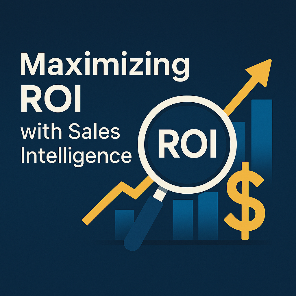 Maximizing ROI with Sales Intelligence